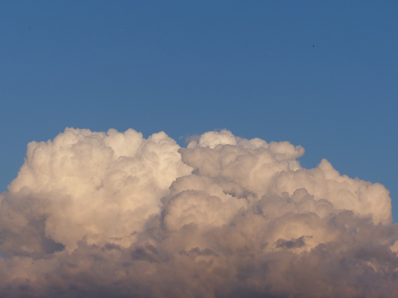 clouds sky blue free photo