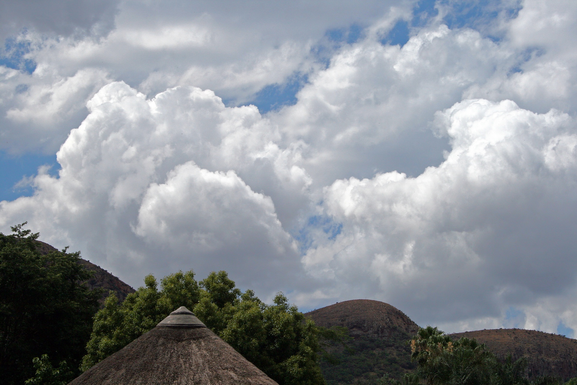 clouds white gleaming free photo