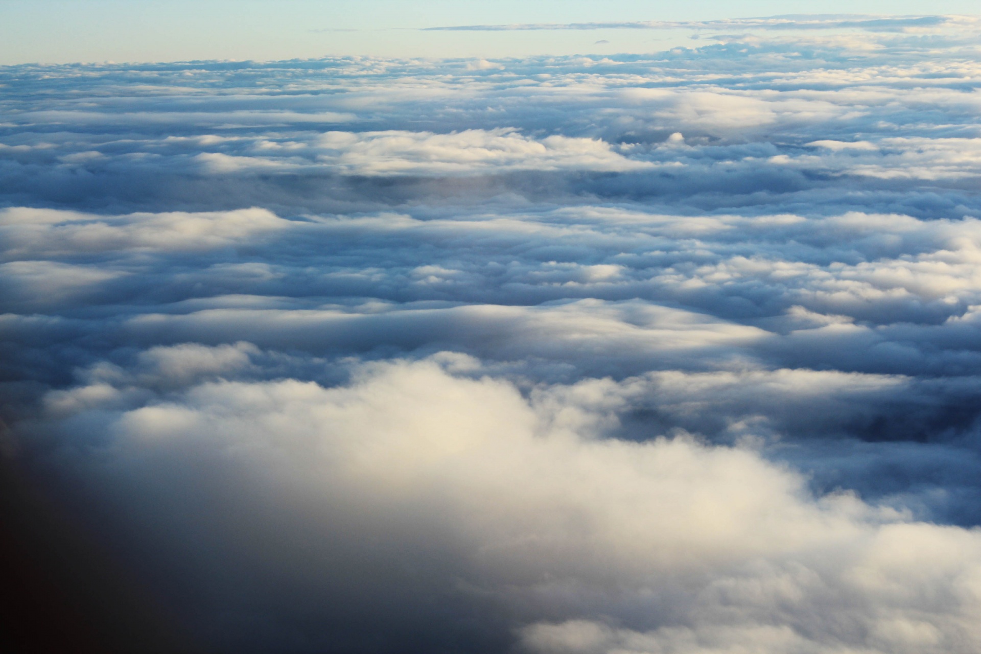 clouds cloudy nature free photo