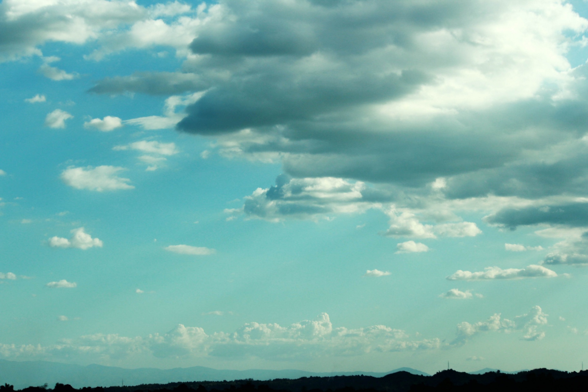 clouds blue sky clouds blue sky free photo