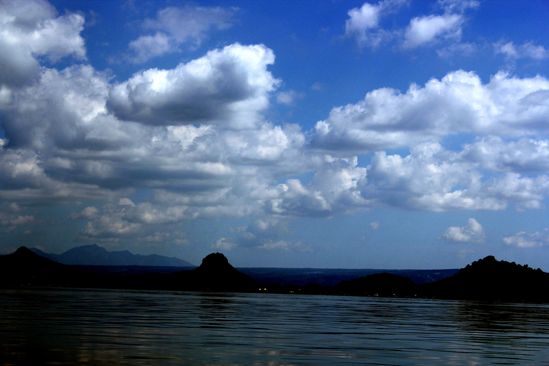 clouds cloudy sky blue sky free photo