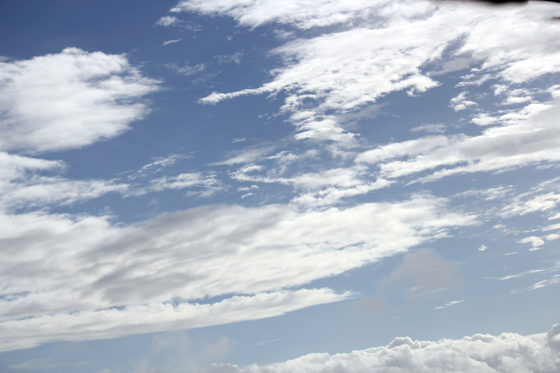 clouds cloudy sky blue sky free photo