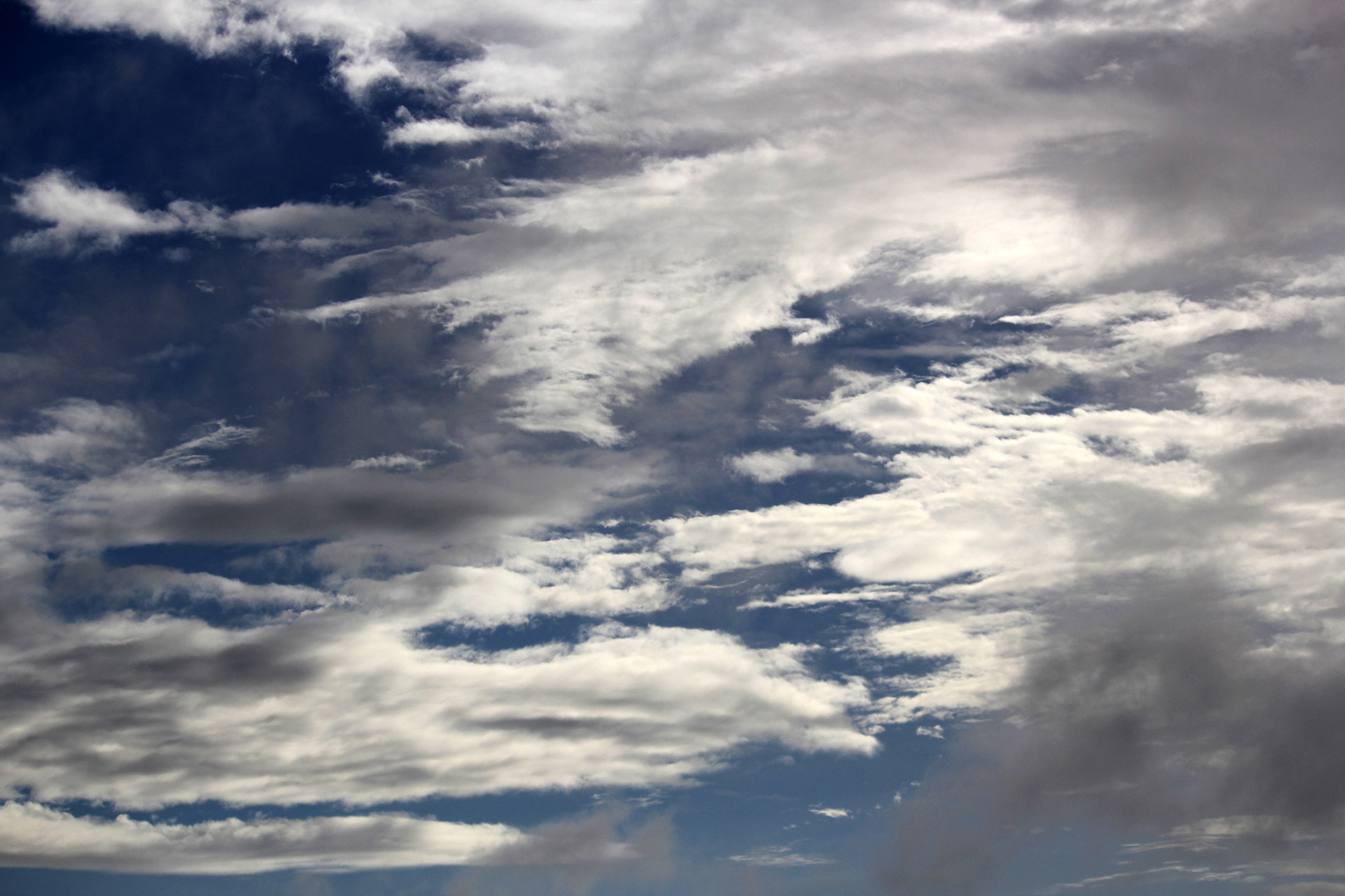 clouds cloudy sky blue sky free photo