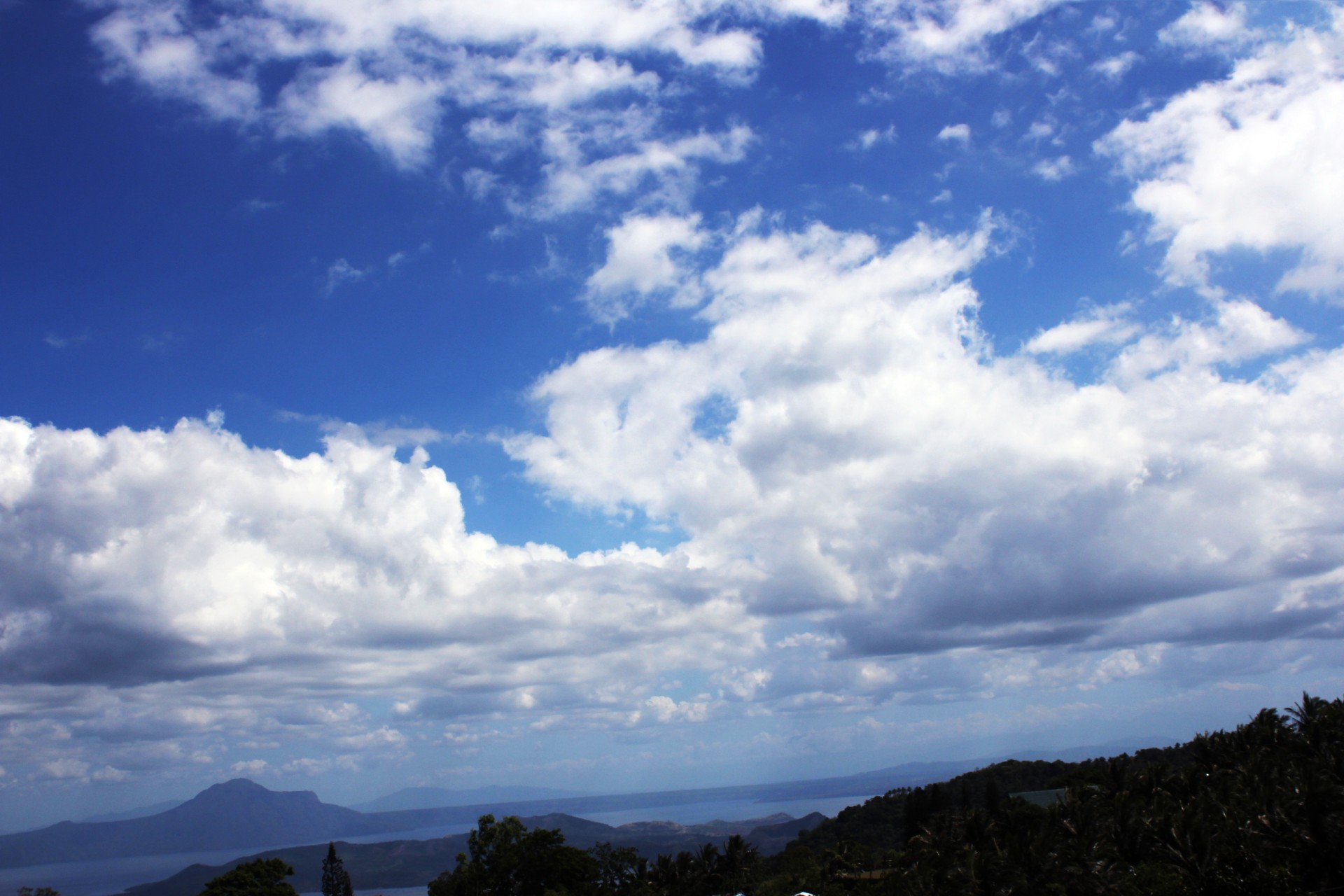 clouds cloudy sky blue sky free photo