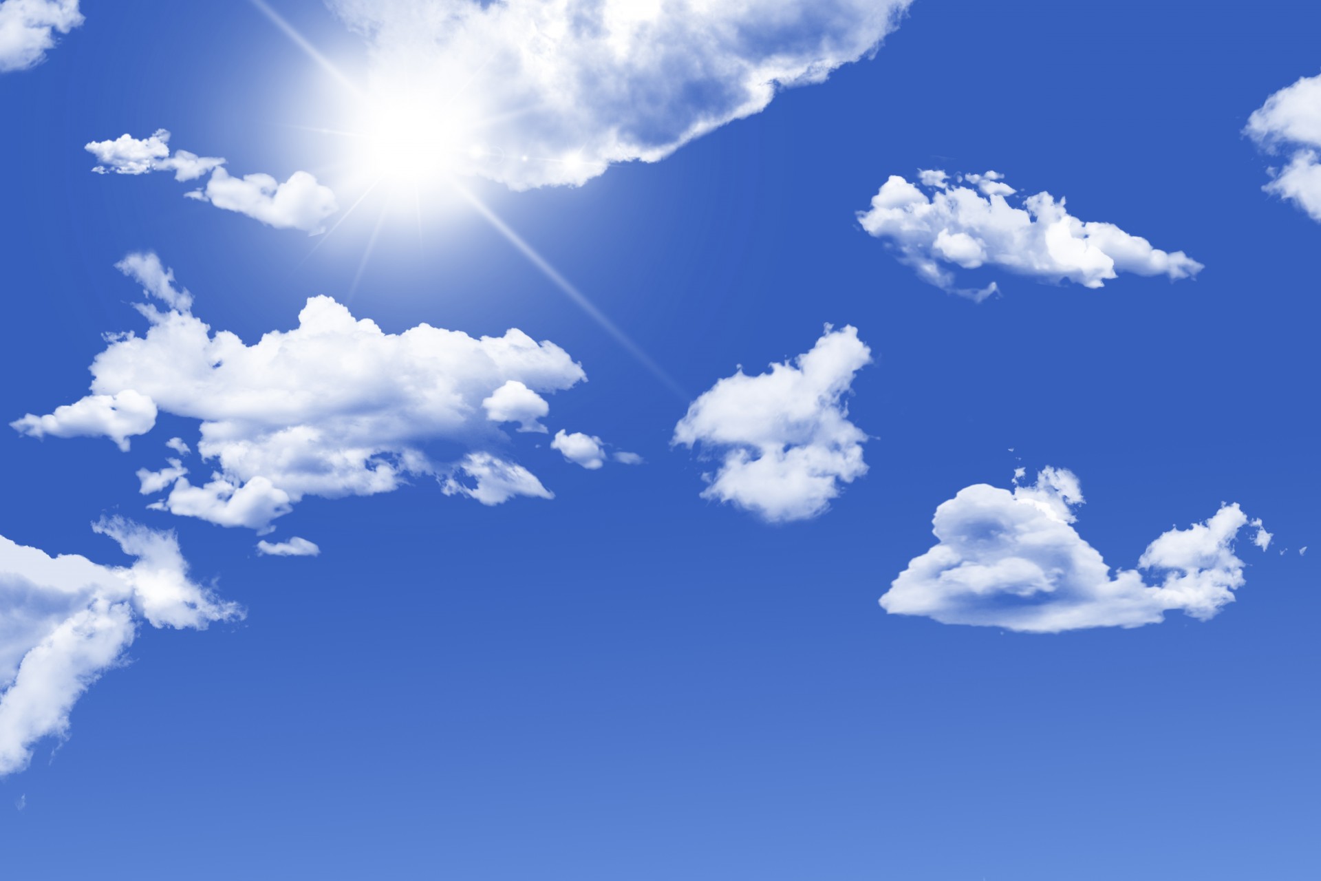 Clouds,sun,sky,blue,background - free image from 