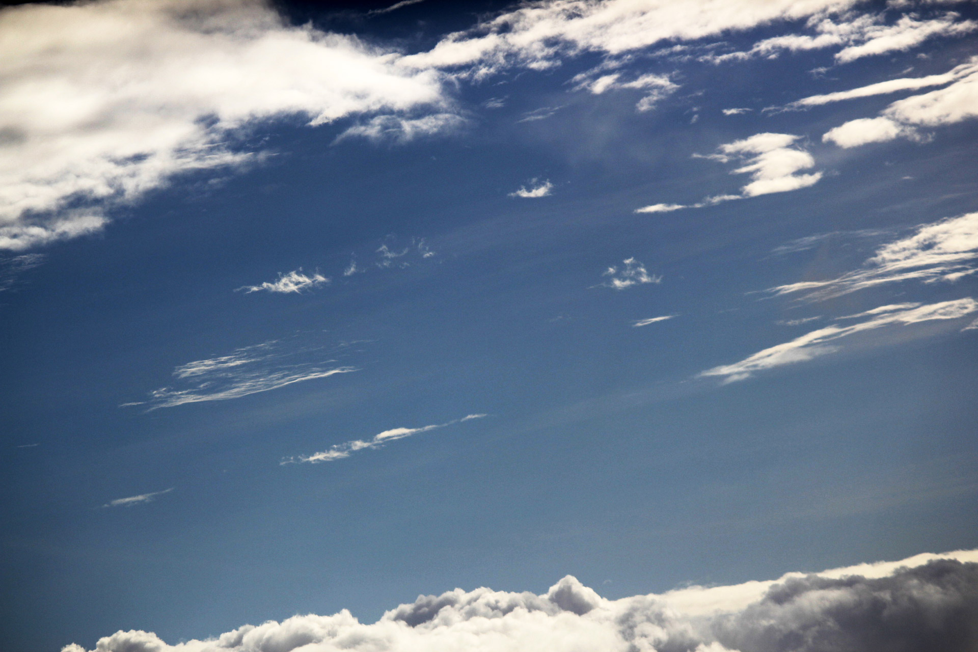 clouds cloudy sky blue sky free photo