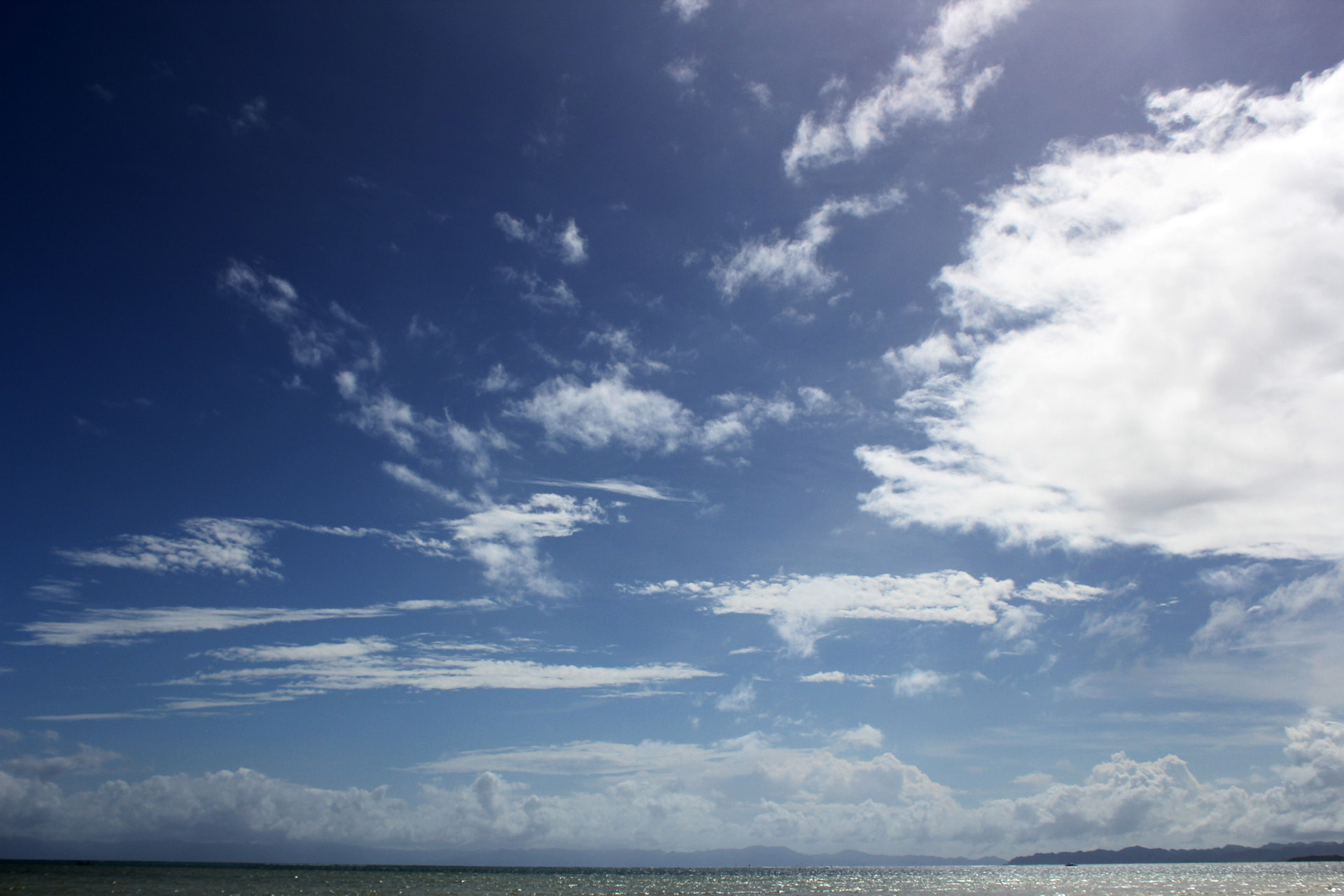 clouds cloudy sky blue sky free photo