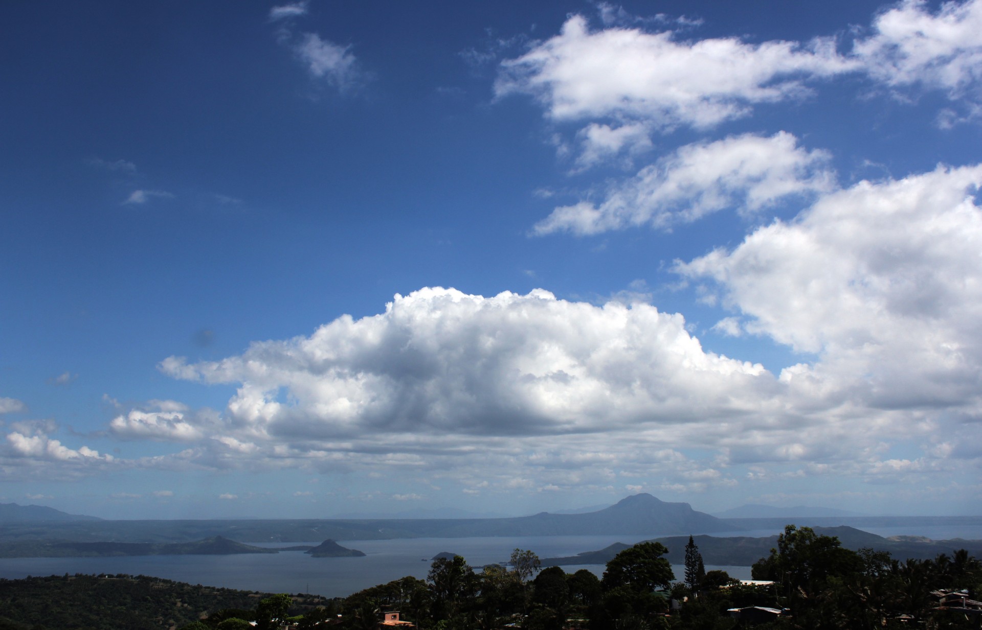 clouds cloudy sky blue sky free photo