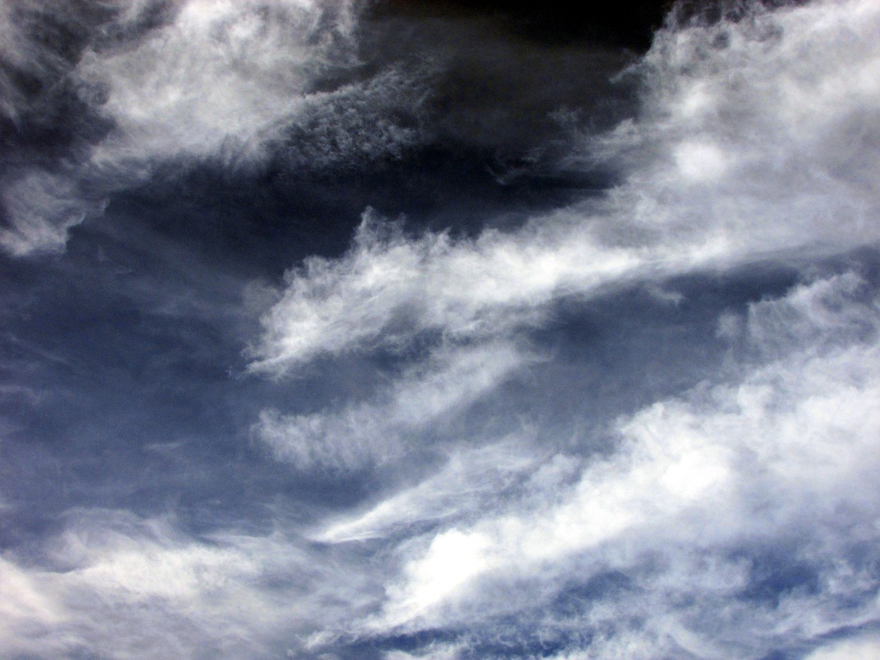 clouds sky background free photo