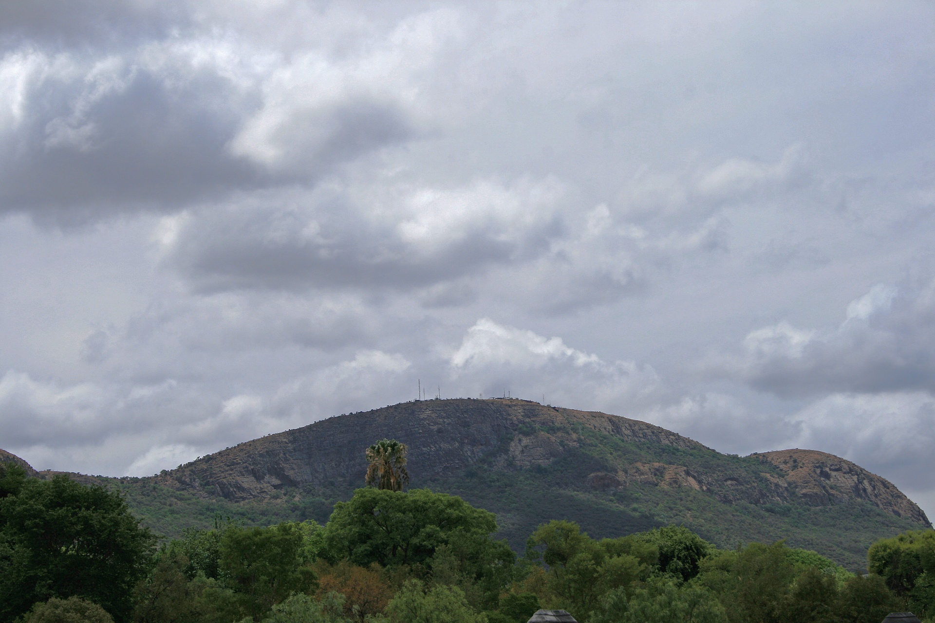 mountain hill sky free photo