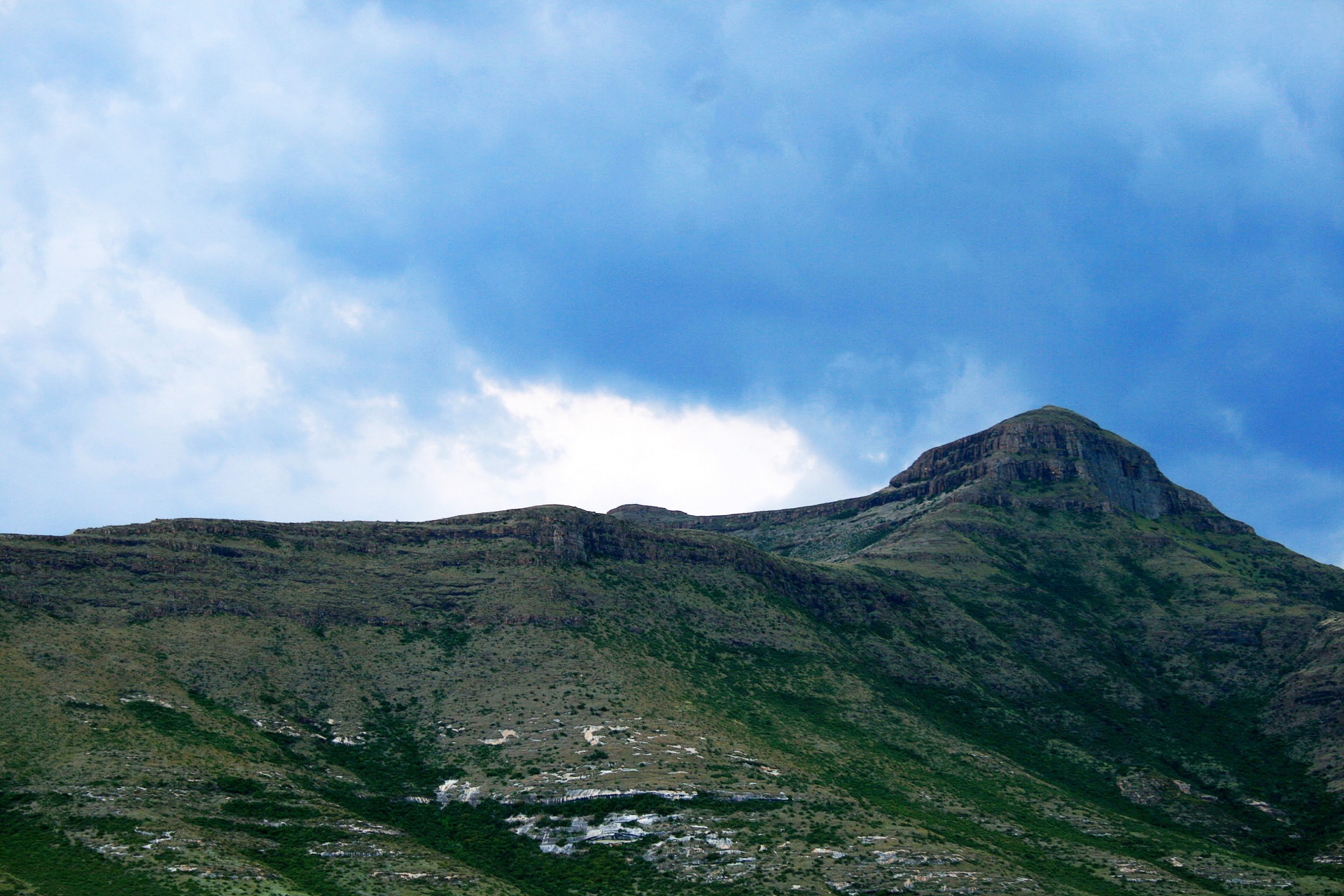 mountain hill sky free photo