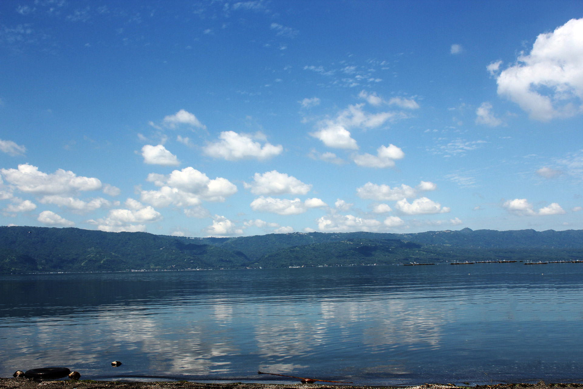 clouds cloudy sky blue sky free photo