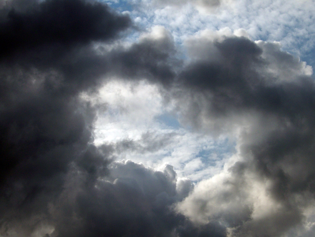 dark clouds storm free photo