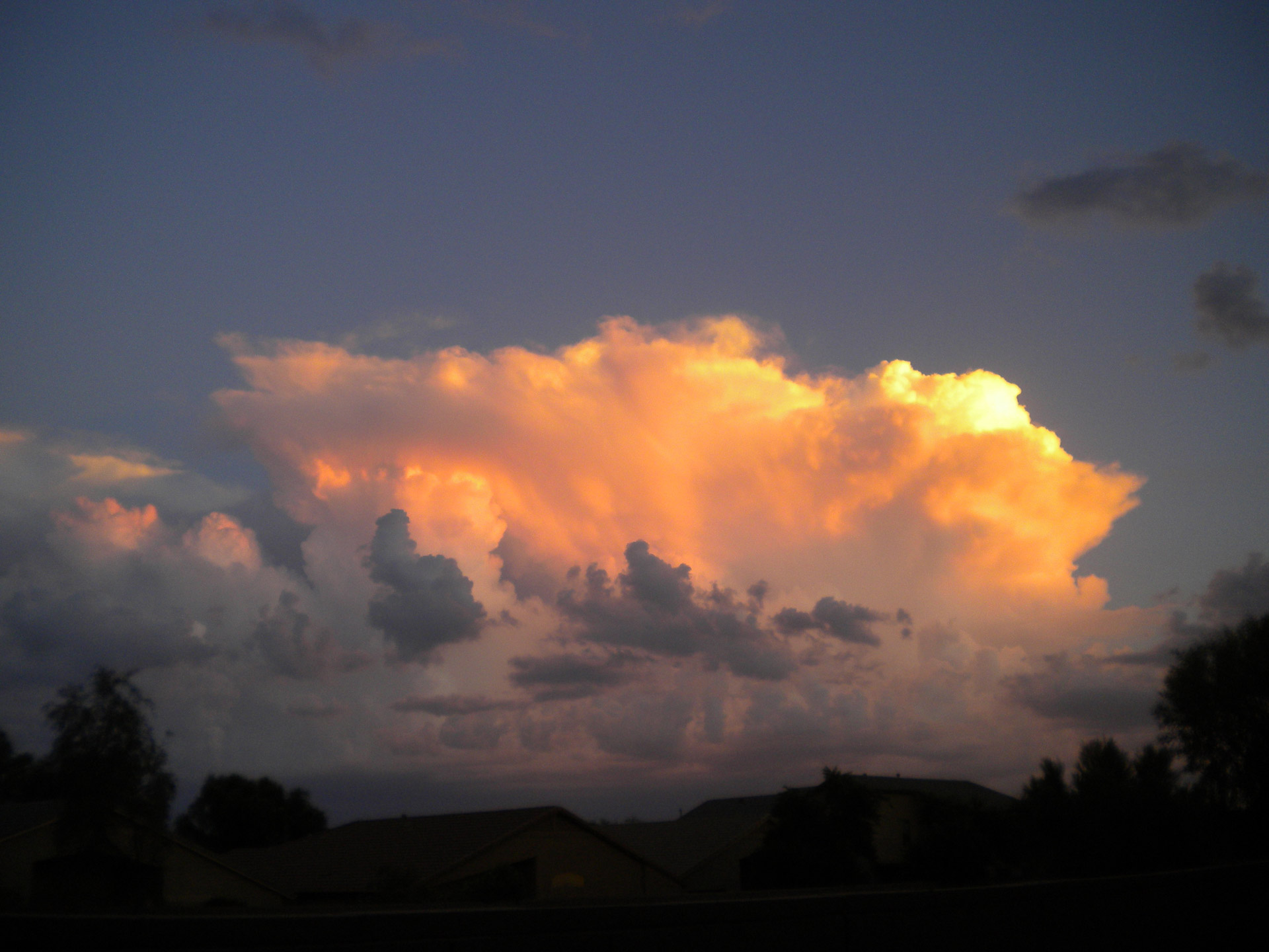 clouds sky arizona free photo