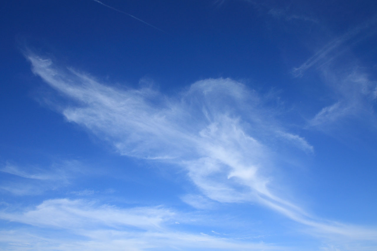 clouds sky cirrus free photo