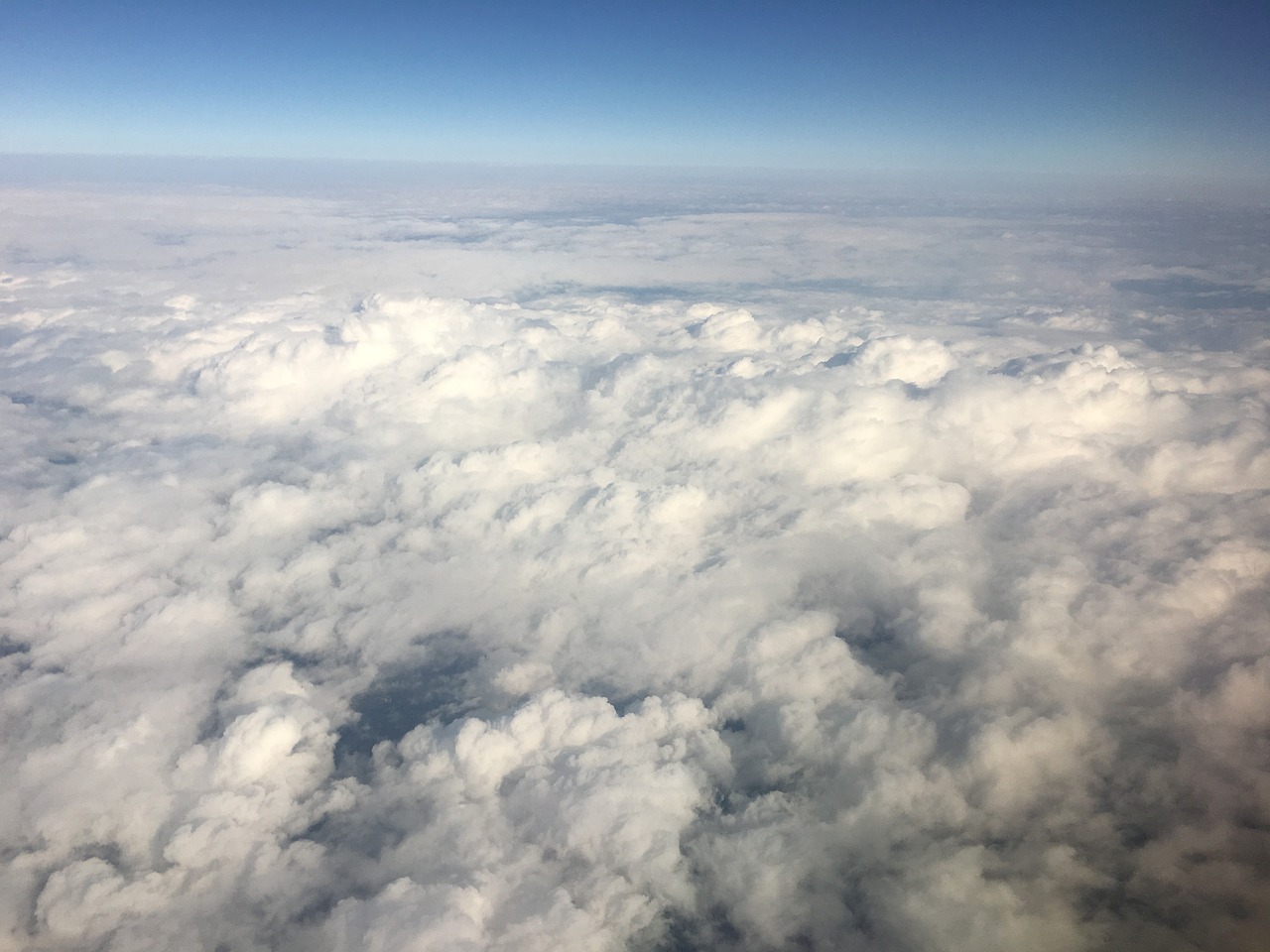 cloudscape clouds sky free photo