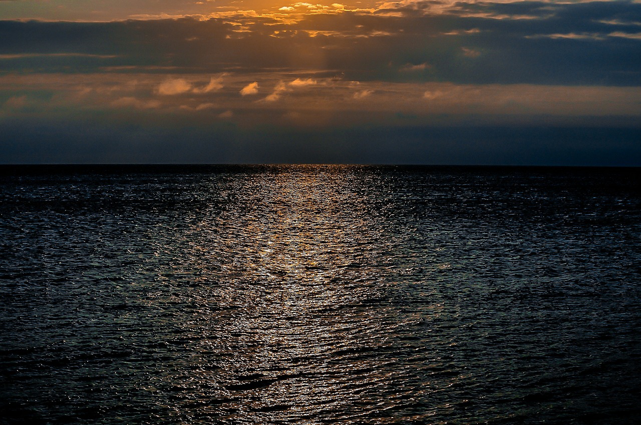 cloudscape sunset sky free photo