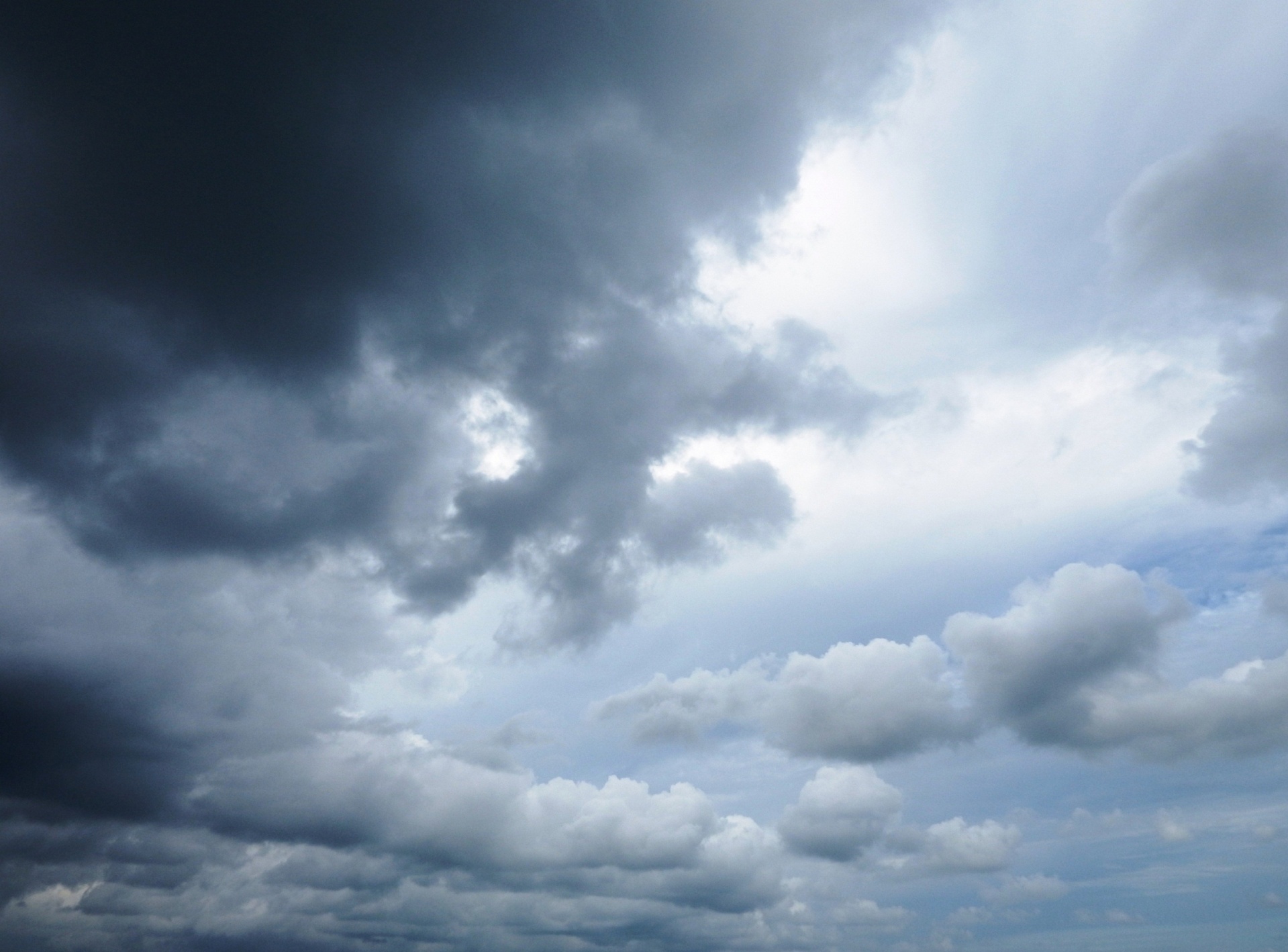 cloudy stormy sky free photo