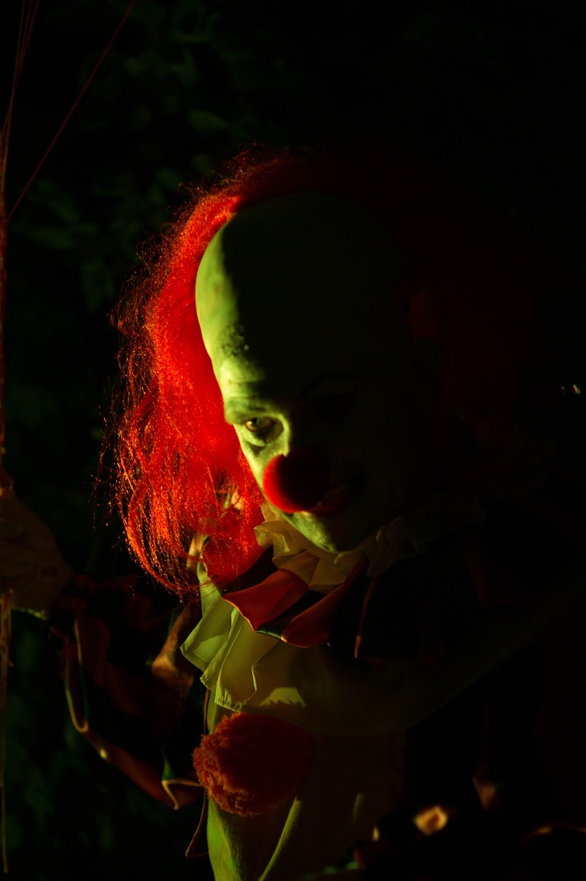 clown halloween horror free photo