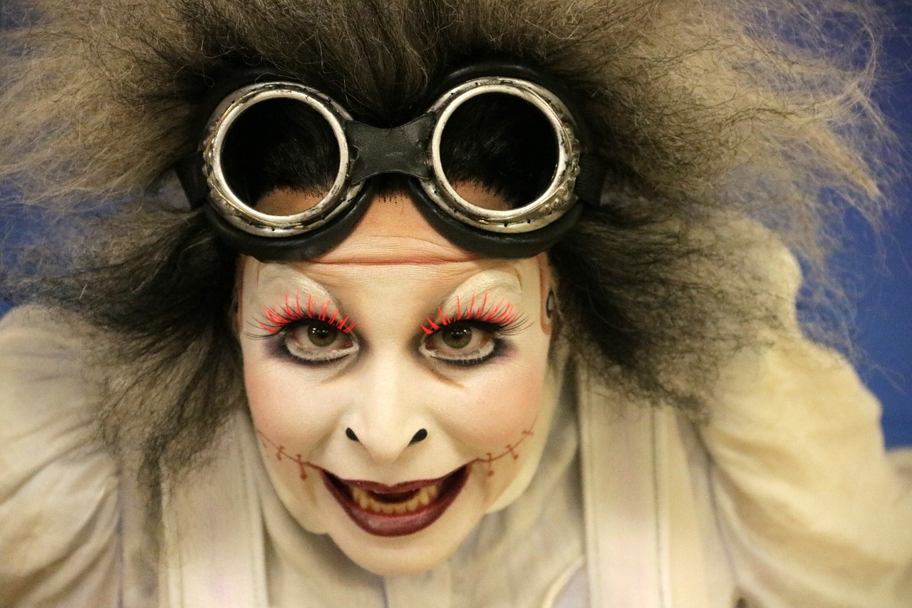 clown face mime free photo