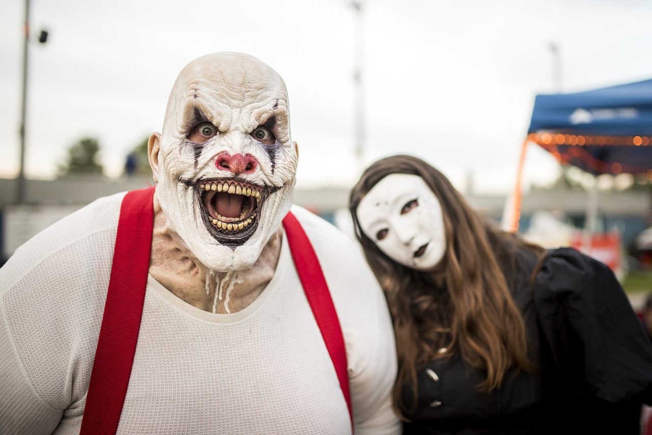 clown  halloween  creepy free photo