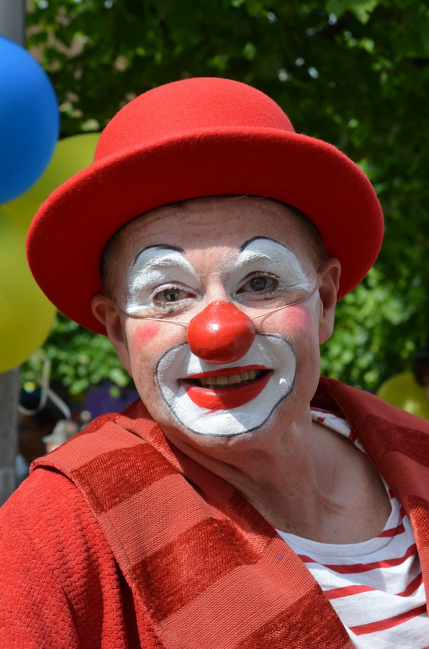 clown comedian nose free photo