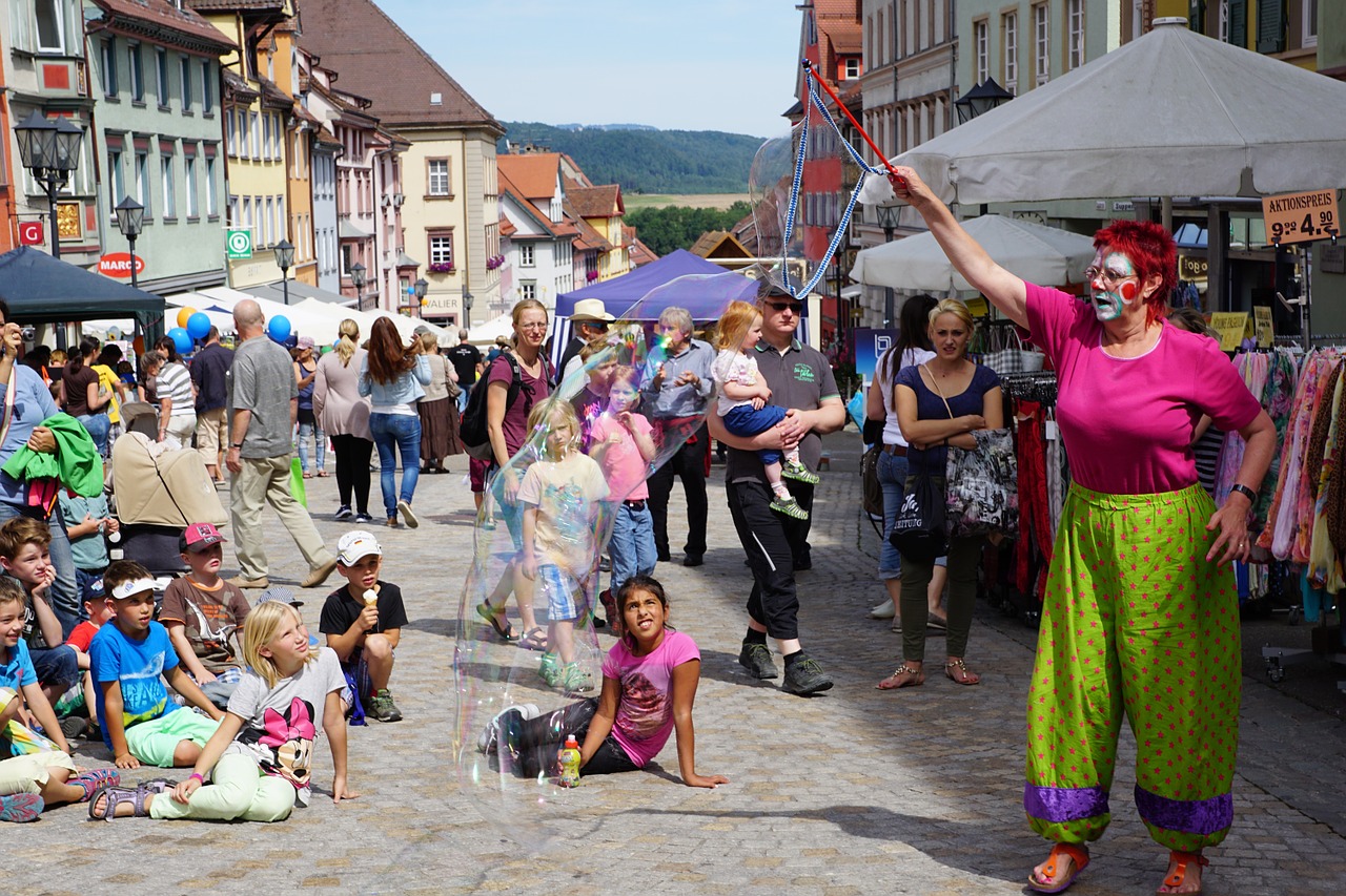 clown rottweil children free photo