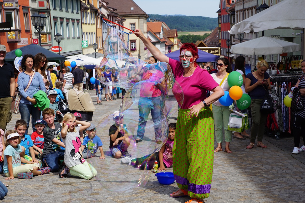 clown rottweil children free photo