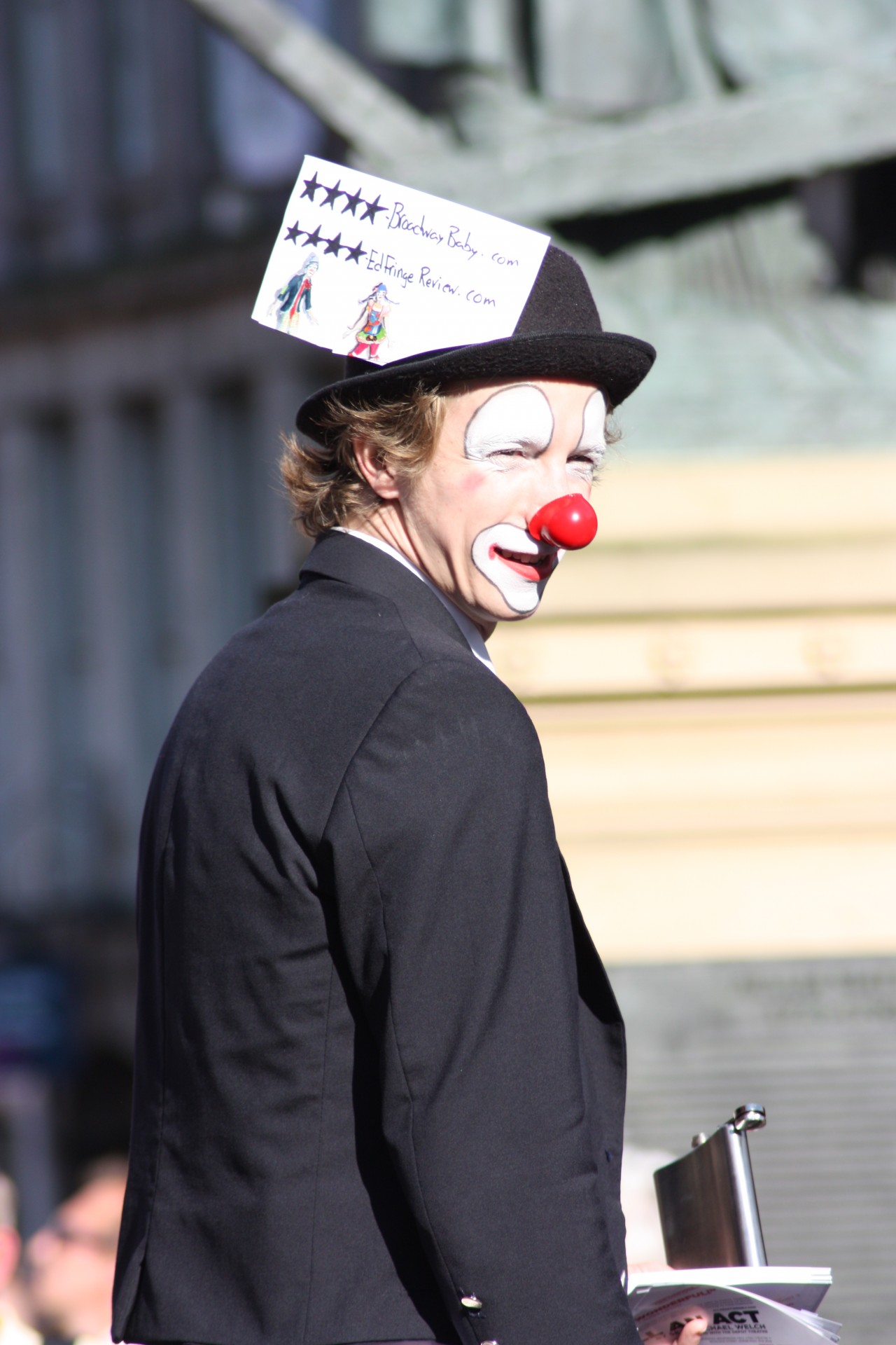clown humour bowler free photo
