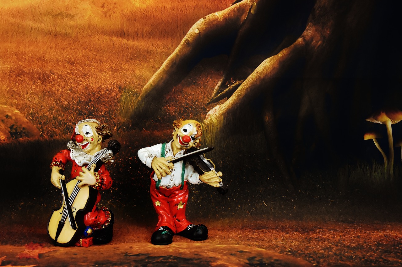 clowns funny music free photo