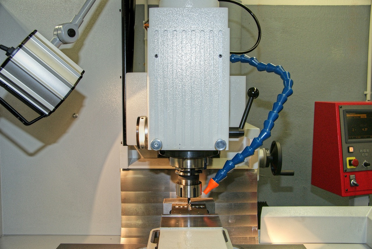 cnc milling machine production milling machine free photo