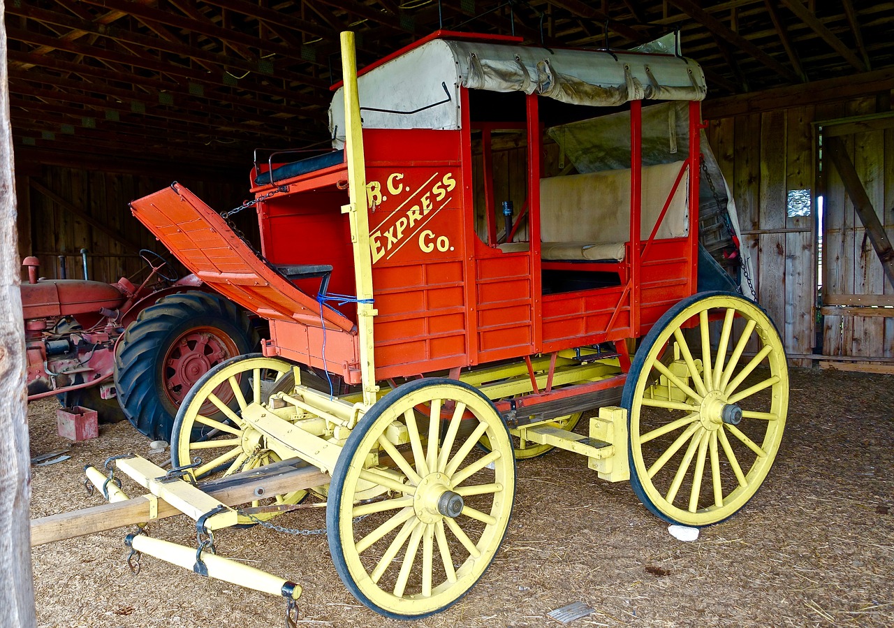 coach stagecoach wagon free photo