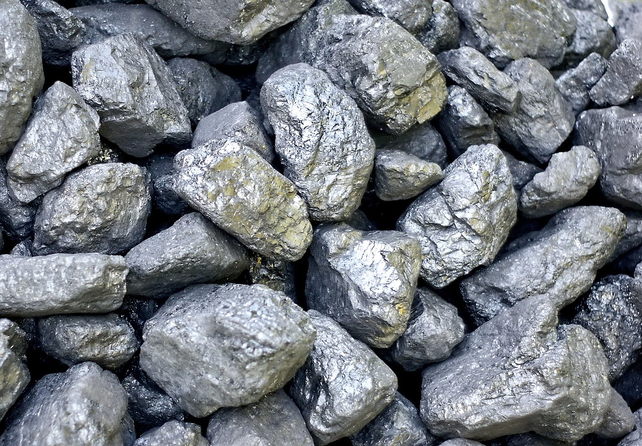 coal black industry free photo