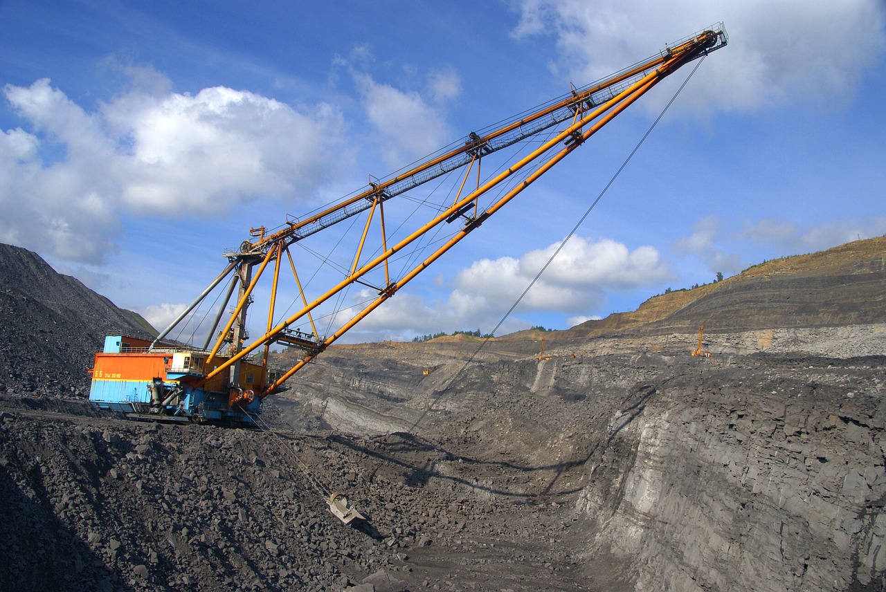 coal minerals extraction free photo