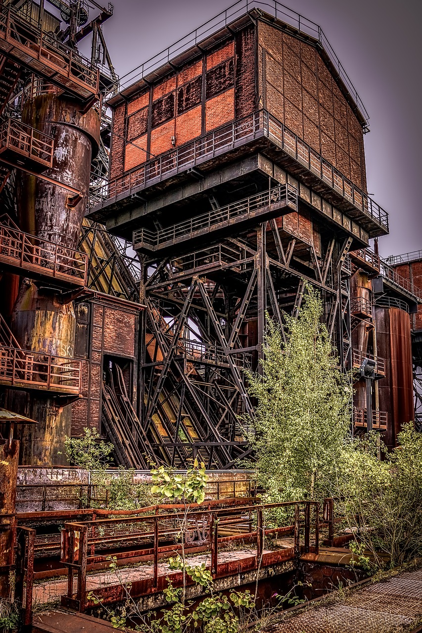 coal tower industry free photo