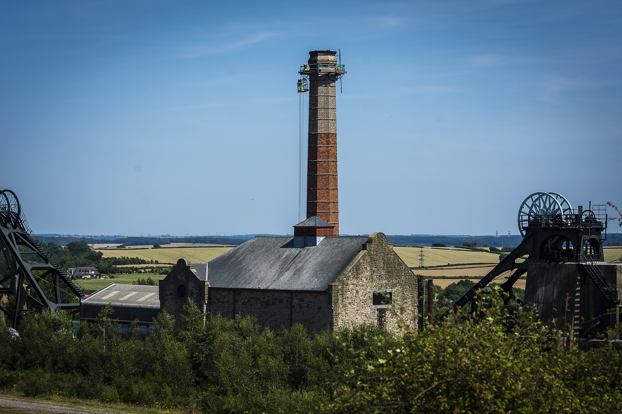 coal mine landscape repair free photo