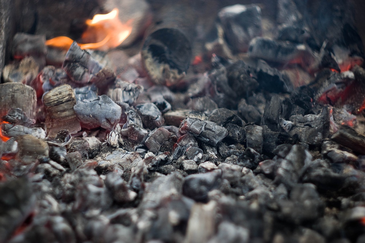coals koster stove free photo