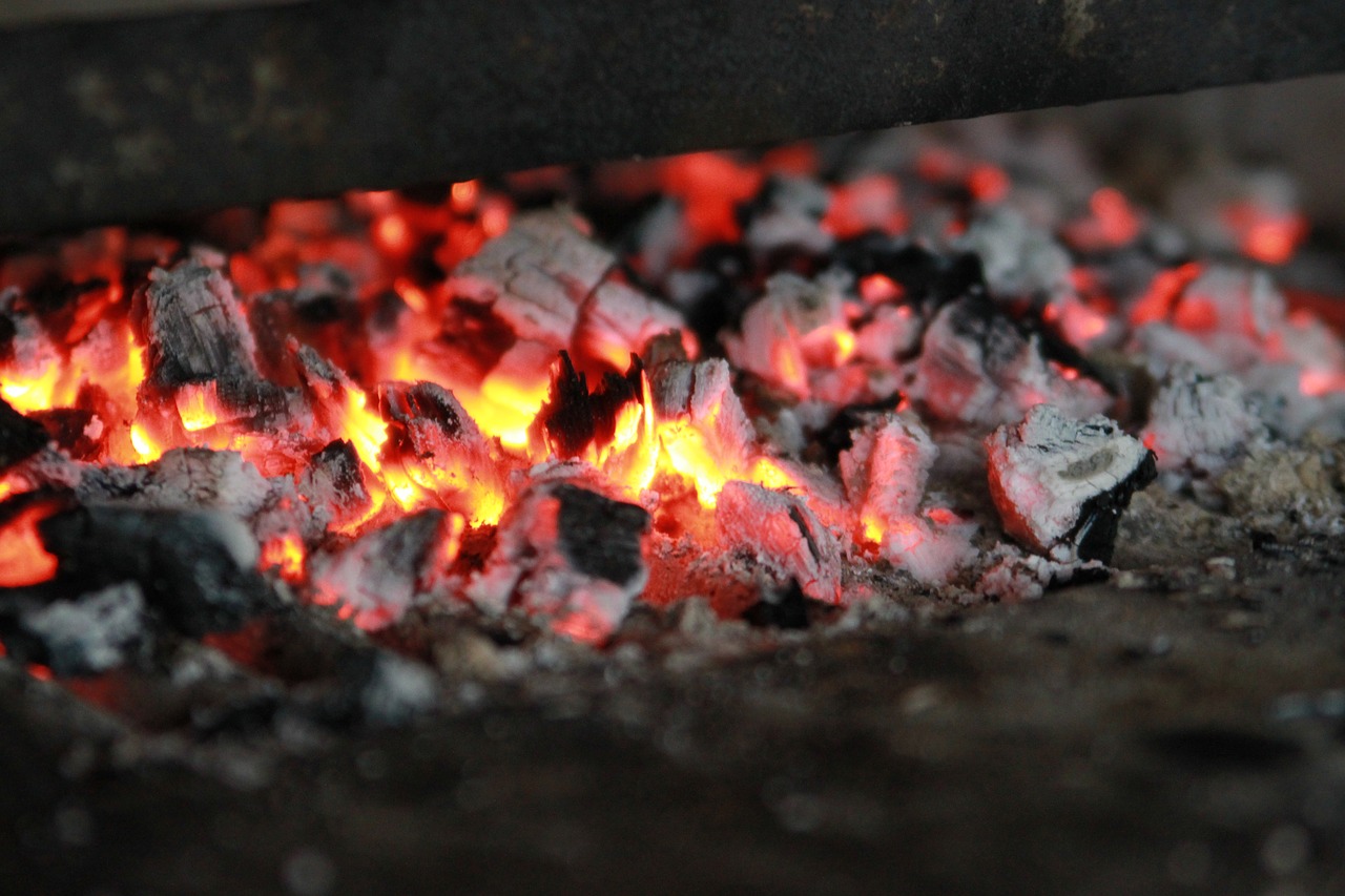 coals fire koster free photo
