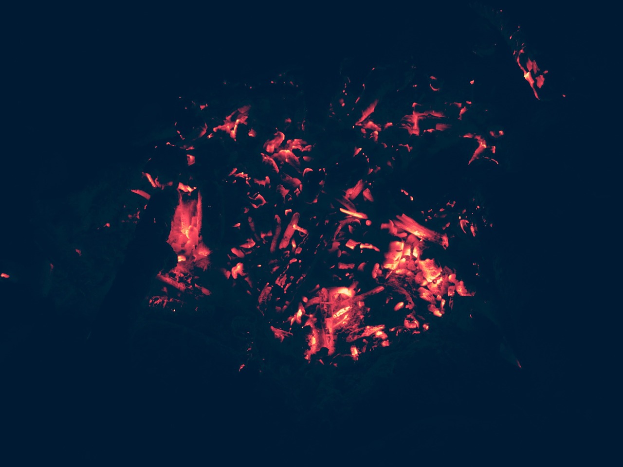 coals bonfire fire free photo
