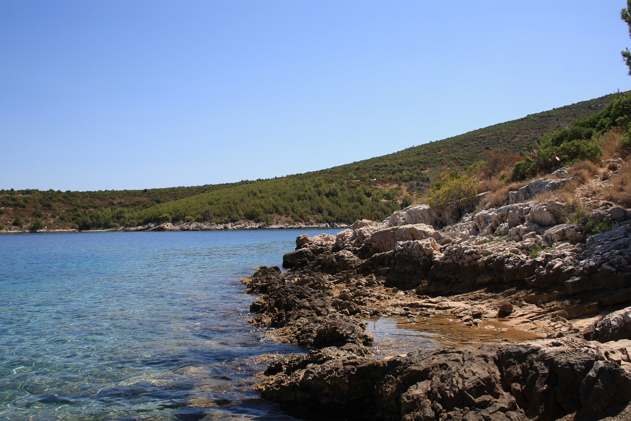 coast sea croatia free photo