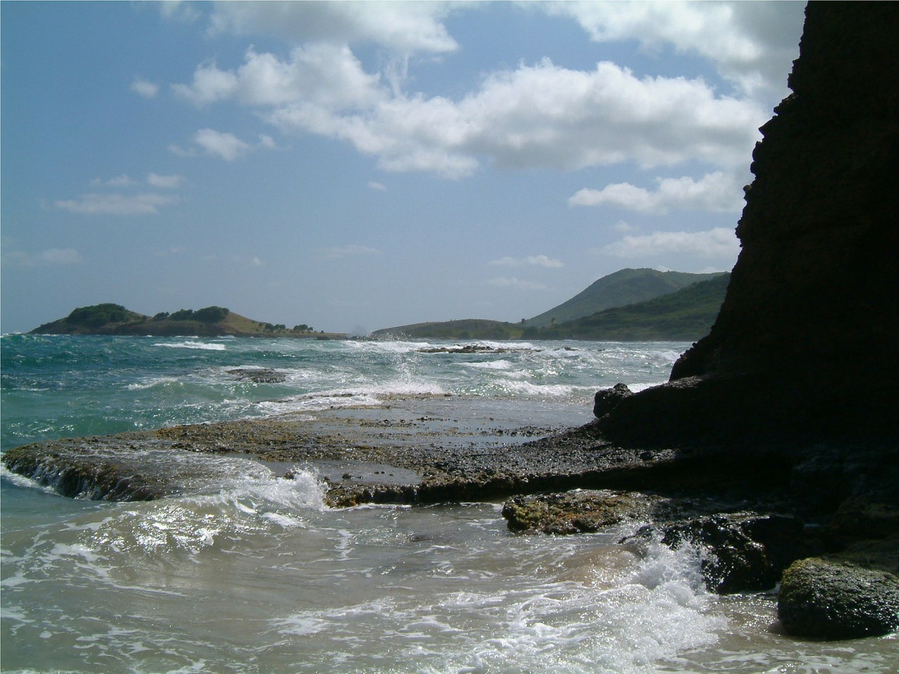 coast beach sea free photo