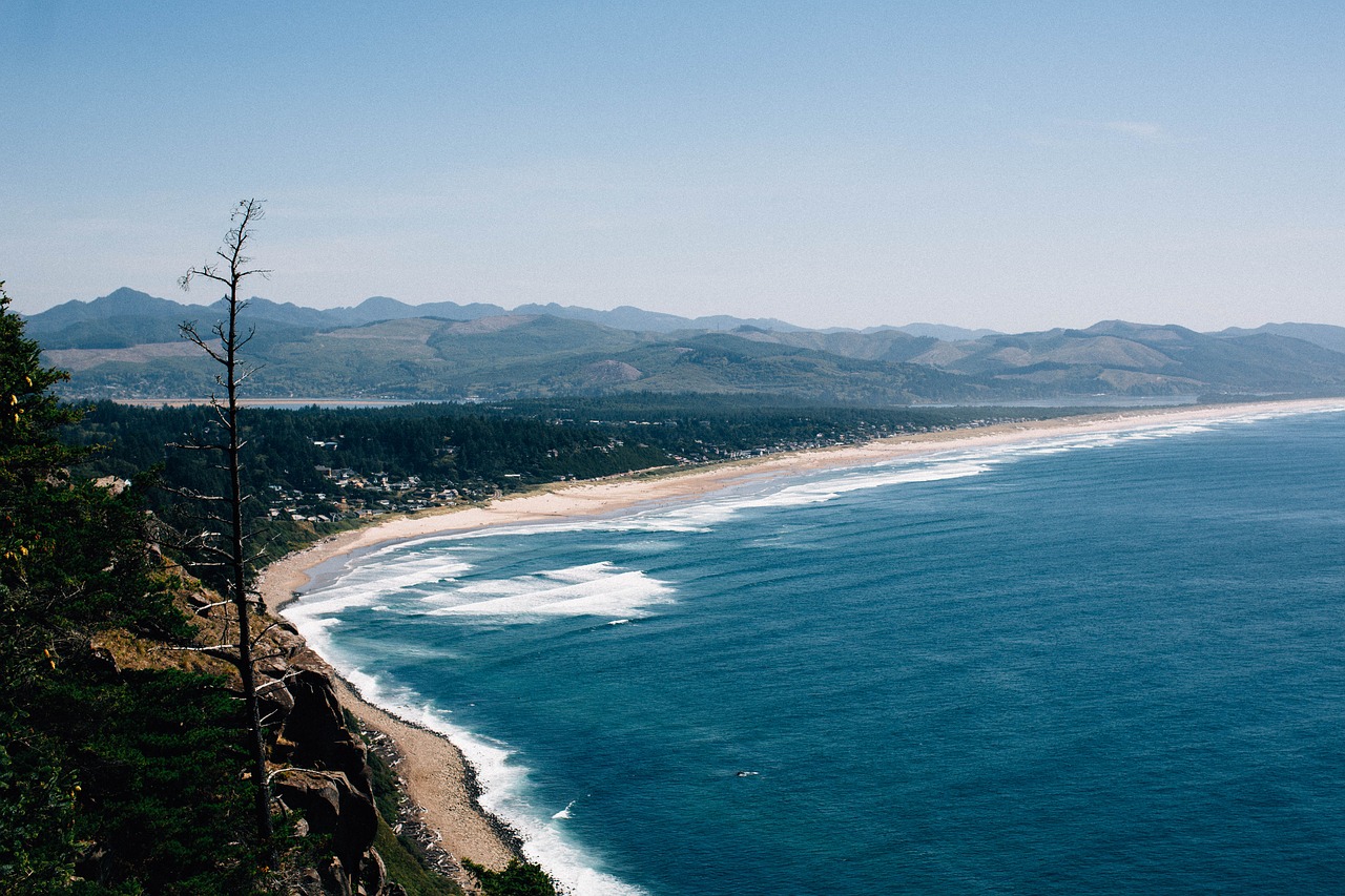 coast beach northern california free photo