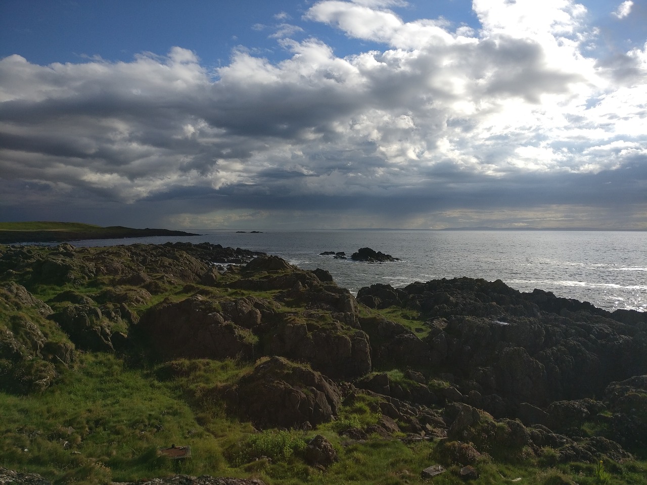 coast scotland landscape free photo