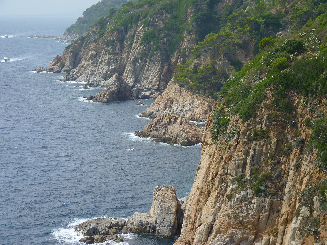 coast spain sea free photo