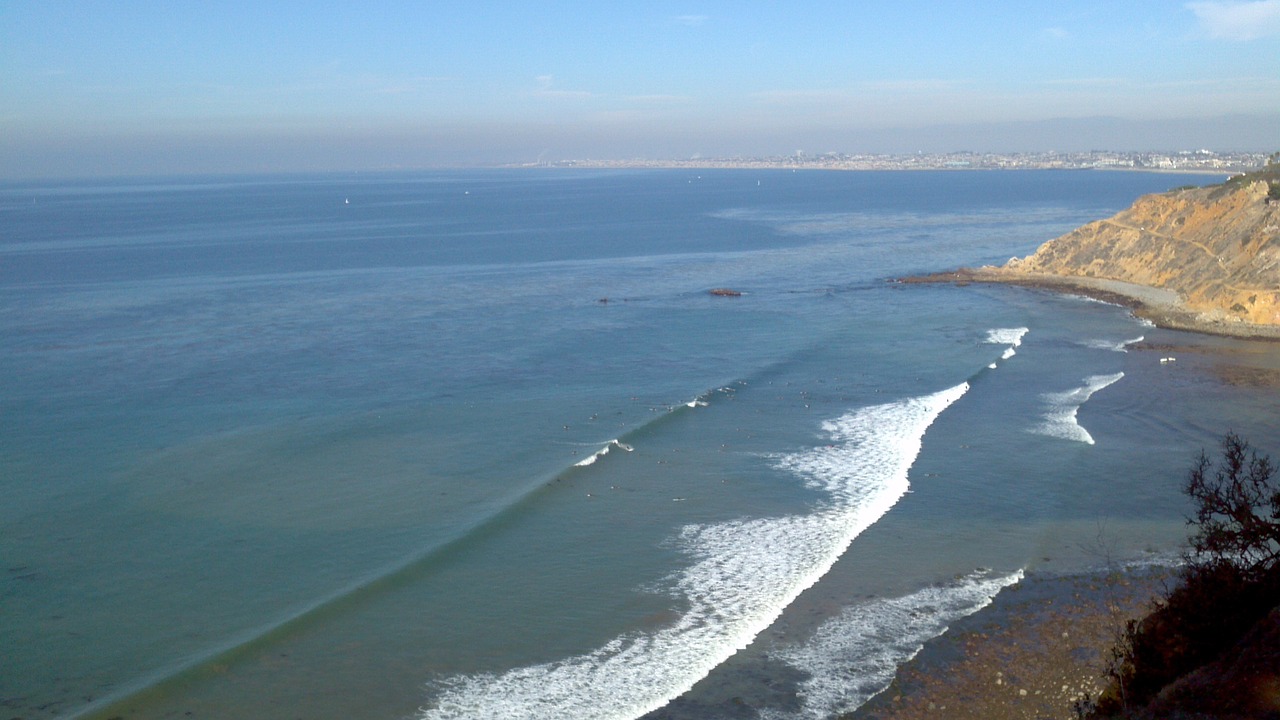 coast ocean california free photo