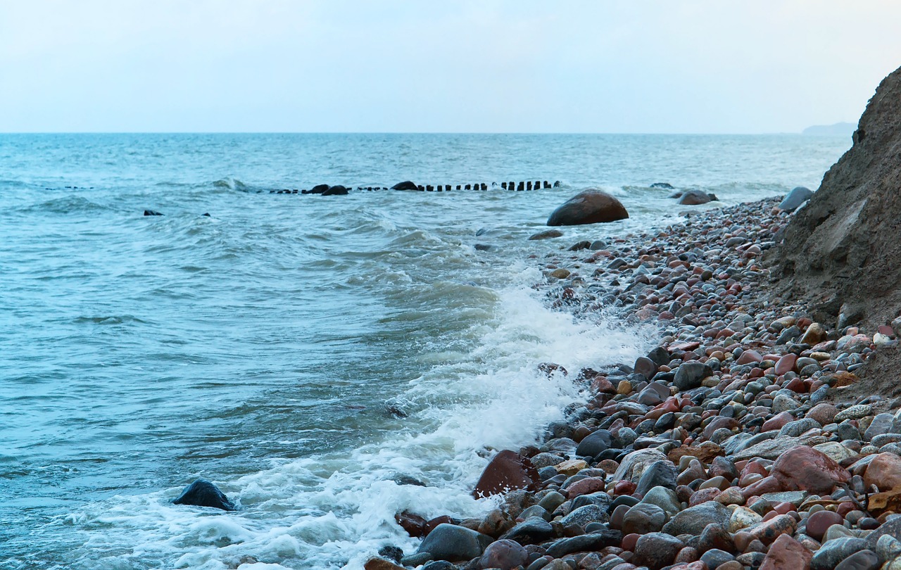 coast landscape beach free photo