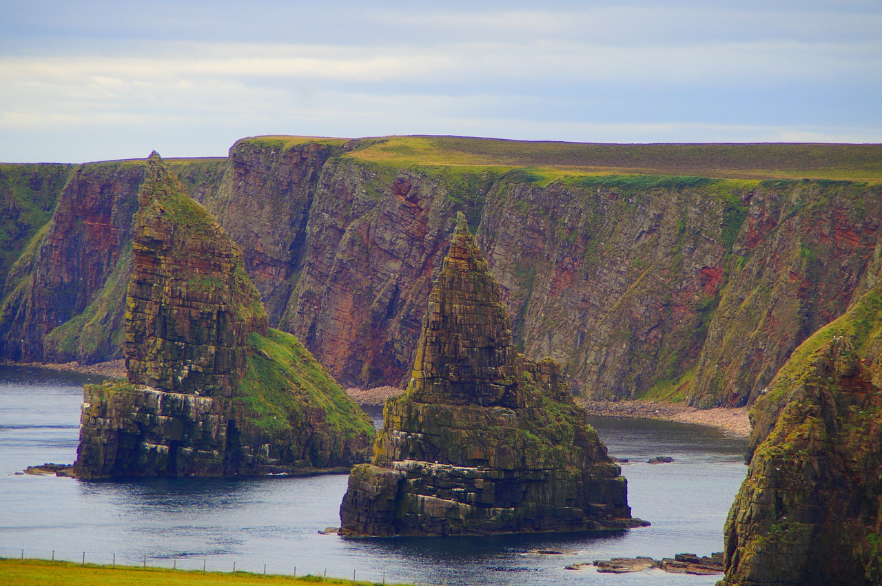 coast  scotland  rock free photo