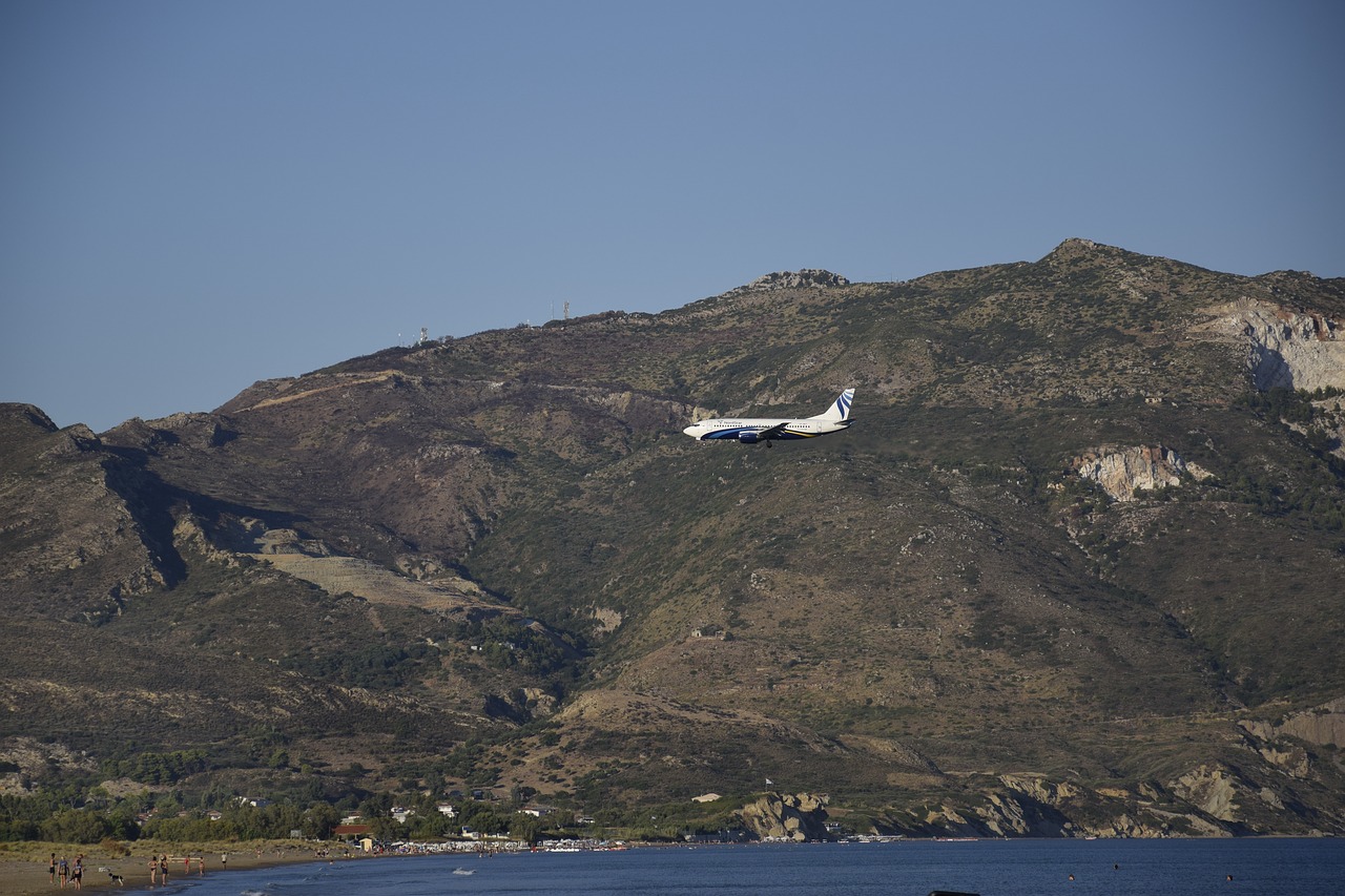 coast  aircraft  mountains free photo