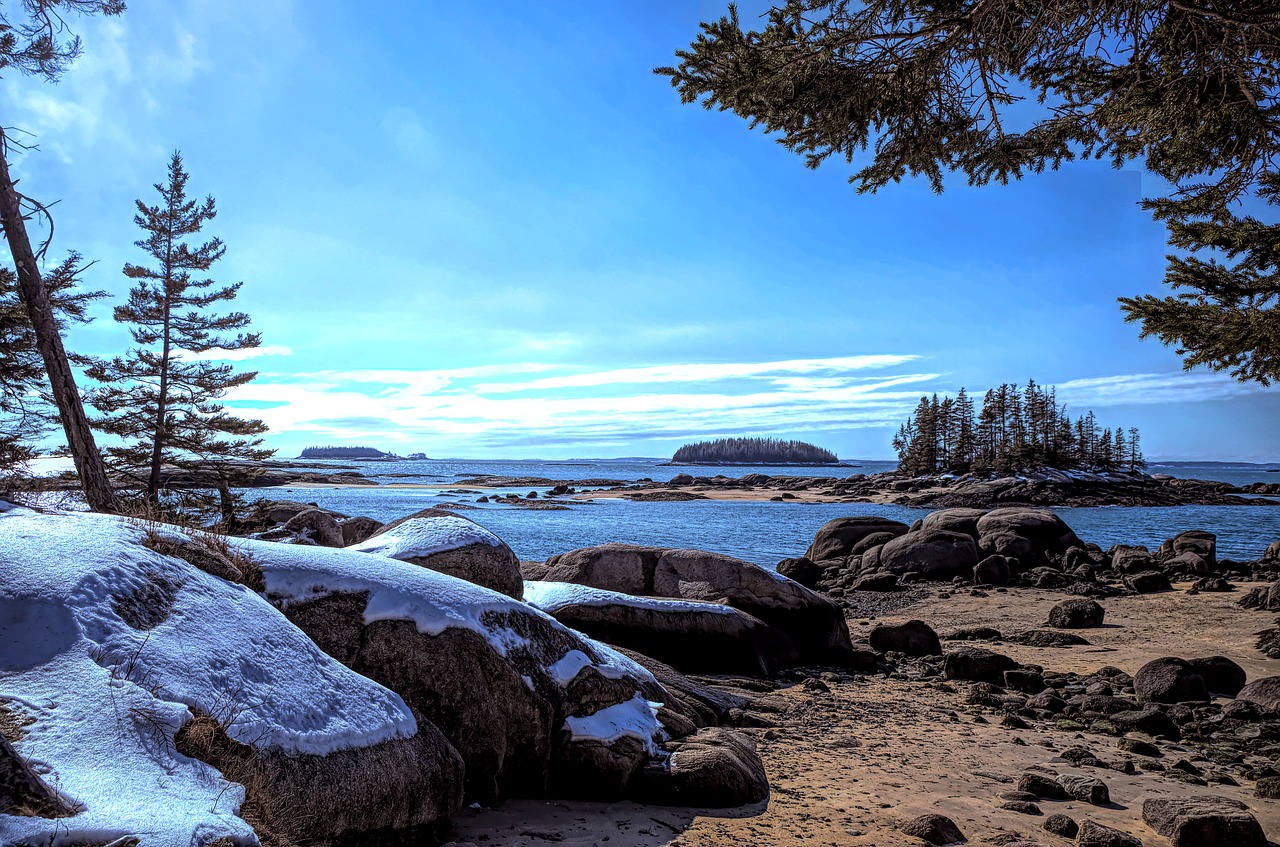 coast  ocean  winter free photo