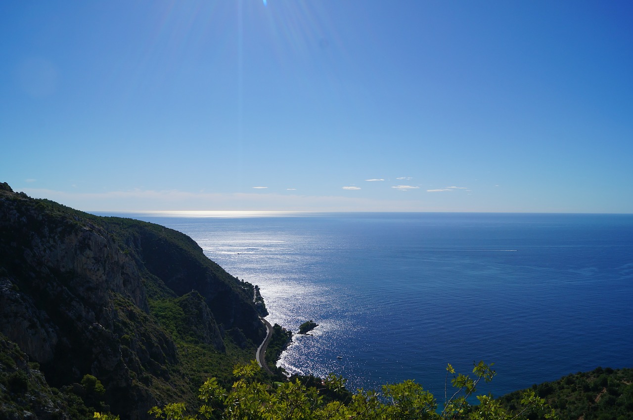 coast sea view sea free photo